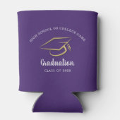 Afstuderen 2025 Custom Party Blikjeskoeler (Achterkant)