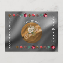 Afstuderen 2025 Disco Bal Diploma Save the Date