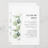 Afstuderen 2025 Eucalyptus Afstudeerder Partij Kaart (Voorkant / Achterkant)