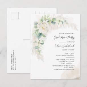 Afstuderen 2025 Eucalyptus Afstudeerder Partij Uitnodiging Briefkaart