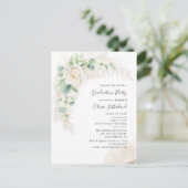 Afstuderen 2025 Eucalyptus Afstudeerder Partij Uitnodiging Briefkaart (Staand voorkant)