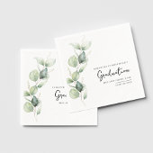 Afstuderen 2025 Eucalyptus Botanisch Papier Servet