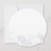 Afstuderen 2025 Floral Afstudeerder Party Kaart (Achterkant)