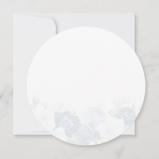 Afstuderen 2025 Floral Afstudeerder Party Kaart (Achterkant)