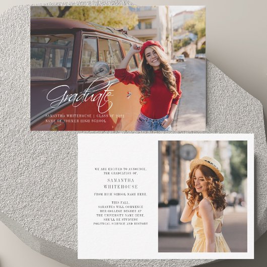 Afstuderen 2025 Foto Afstudeerder aankondiging