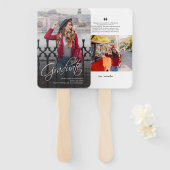 Afstuderen 2025 Foto Afstudeerder Bedankt Handwaaier (Voorkant en achterkant)