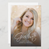 Afstuderen 2025 Foto Afstudeerder Party Kaart (Voorkant / Achterkant)