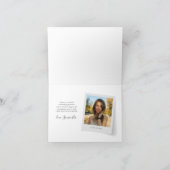 Afstuderen 2025 Foto Afstudeerder Pet Script Aange Bedankkaart (Binnen)