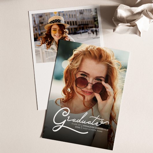 Afstuderen 2025 Foto Afstudeerder Uitnodiging