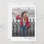 Afstuderen 2025 Foto Botanisch Afstudeerder Partij Kaart (Achterkant)