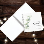 Afstuderen 2025 Foto Eucalyptus Afstudeerder Gastb Notitieboek