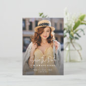 Afstuderen 2025 Foto Opslaan van de Datum Aankondi (Staand voorkant)