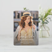 Afstuderen 2025 Foto Opslaan van de Datum Aankondi (Staand voorkant)