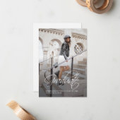 Afstuderen 2025 Fotoaankondiging Notitiekaartje (Voorkant / Achterkant in situ)