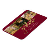 Afstuderen 2025 Fotocollage Afstudeerder Aankondig Magneet (Linkerzijde)