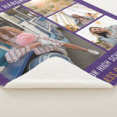 Afstuderen 2025 Fotocollage Keepsake Sherpa Deken (3/4)