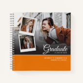 Afstuderen 2025 Fotocollage Party Gast Notitieboek (Voorkant)