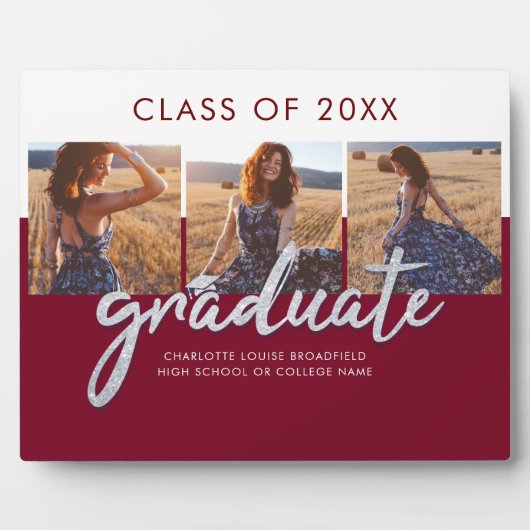 Afstuderen 2025 Fotocollage Script Afstudeerder Ke Fotoplaat (Voorkant)