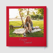 Afstuderen 2025 Foto's Afstudeerder Party Zilverfo Gastenboek (Achterkant)