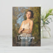 Afstuderen 2025 Foto's Afstuderen Script Bedankkaart (Staand voorkant)