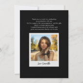 Afstuderen 2025 Foto's Afstuderen Script Bedankkaart (Achterkant)