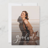 Afstuderen 2025 Foto's en Script-Afstudeerder Aankondiging (Voorkant)