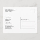 Afstuderen 2025 Foto's Script-Afstudeerder Aankondigingskaart (Achterkant)