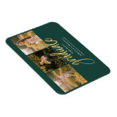 Afstuderen 2025 Foto's Script Green Aankondiging Magneet (Rechterzijde)