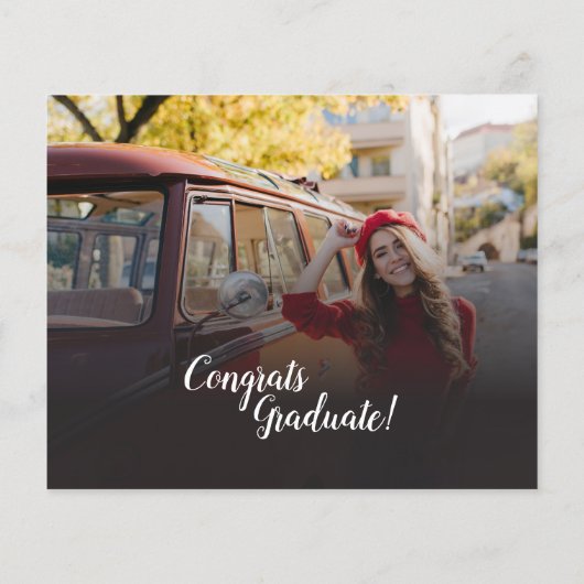 Afstuderen 2025 Foto's Uitnodiging (Achterkant)