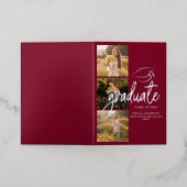 Afstuderen 2025 Foto's Zilverfolie Aankondiging (Buiten Laag)