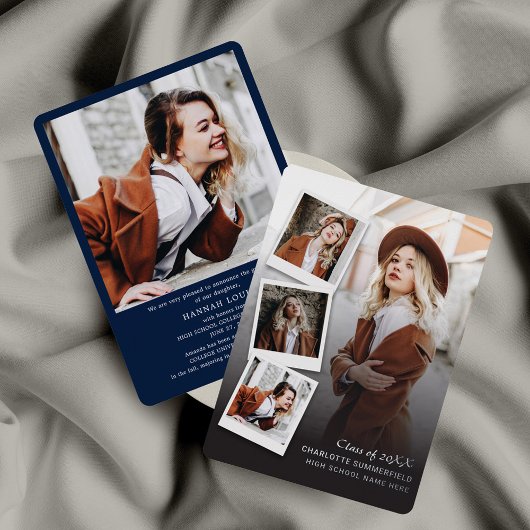 Afstuderen 2025 Foto's Zilverfolie Aankondiging