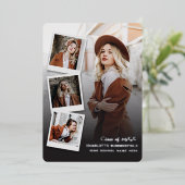 Afstuderen 2025 Foto's Zilverfolie Aankondiging (Staand Voorkant)