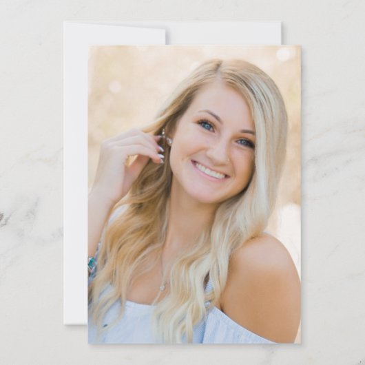 Afstuderen 2025 Fotoscript Modern Afstudeerder Aankondiging (Achterkant)