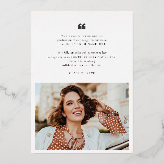 Afstuderen 2025 Fotozilverfolie Aankondiging (Achterkant)