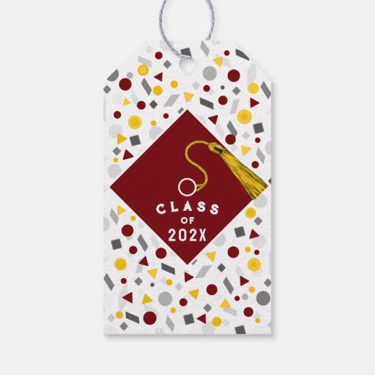 Afstuderen 2025 Gefeliciteerd Cadeau Labels Cadeaulabel (Achterkant)