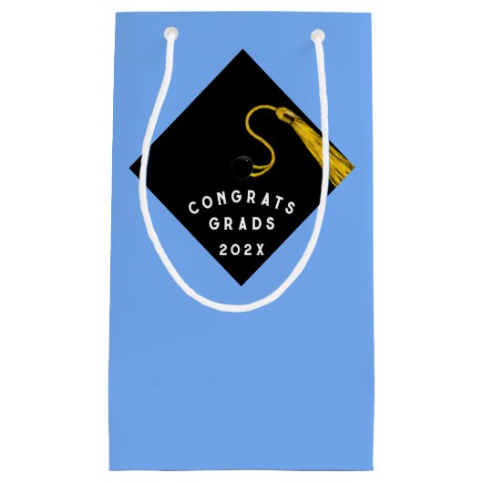 Afstuderen 2025 Gefeliciteerd Kleine geschenkzak Klein Cadeauzakje (Voorkant)