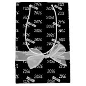 Afstuderen 2025 Gefeliciteerd met je inzet Medium Cadeauzakje (Voorkant)