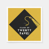 Afstuderen 2025 Goud Servet (Voorkant)