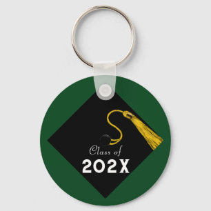 Afstuderen 2025 Green Keepsake Sleutelhanger