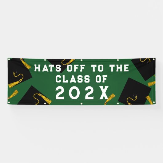 Afstuderen 2025 Groen Spandoek (Horizontaal)
