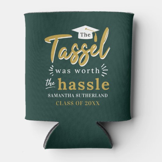 Afstuderen 2025 Groene Afstuderen Partij Blikjeskoeler (Voorkant)