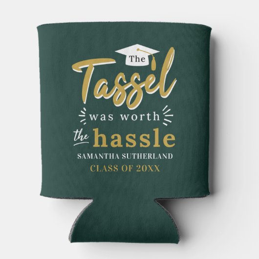 Afstuderen 2025 Groene Afstuderen Partij Blikjeskoeler (Achterkant)