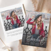 Afstuderen 2025 Kalligrafie Afstudeerder Foto Aankondiging