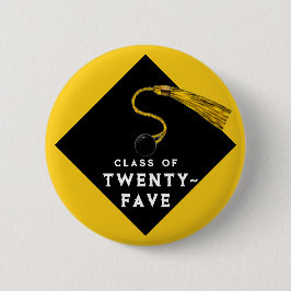 Afstuderen 2025 Keepsake Gift Ronde Button 5,7 Cm