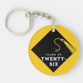 Afstuderen 2025 Keepsake Gift Sleutelhanger (Voorkant)