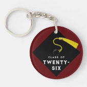 Afstuderen 2025 Keepsake Gift Sleutelhanger (Voorkant)
