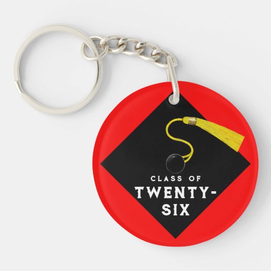 Afstuderen 2025 Keepsake Gift Sleutelhanger (Voorkant)