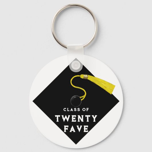 Afstuderen 2025 Keepsake Gift Sleutelhanger (Voorkant)