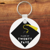 Afstuderen 2025 Keepsake Gift Sleutelhanger (Voorkant)