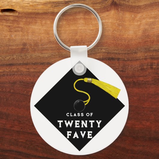 Afstuderen 2025 Keepsake Gift Sleutelhanger (Voorkant)